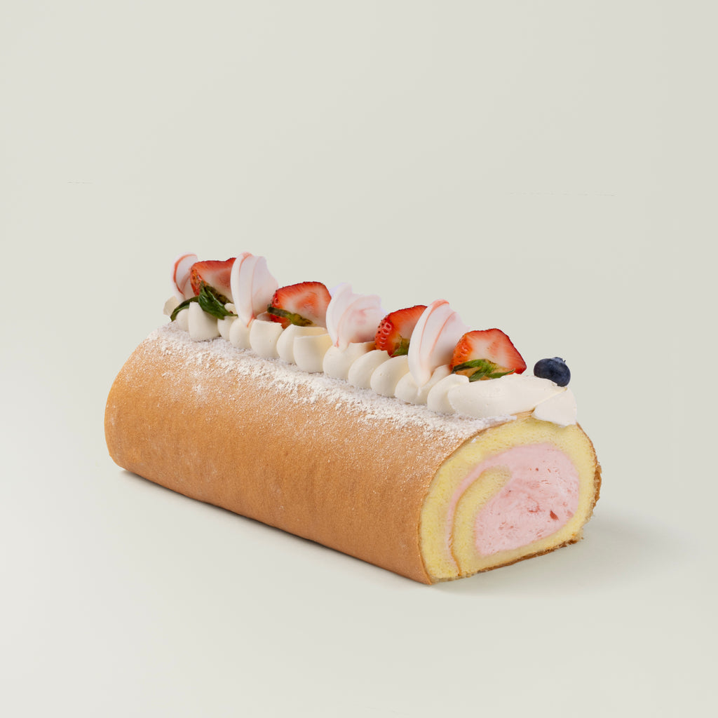 Strawberry Swiss Roll